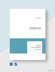 Download Sample Agency Plan Template for free
