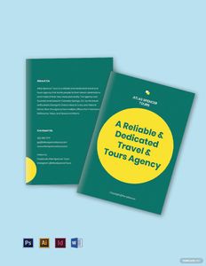 Download Sample Agency Bi-Fold Brochure Template for free
