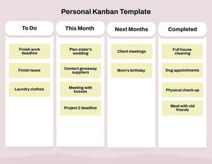 Download Personal Kanban Template for free