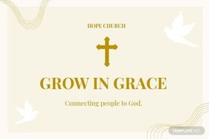 Download Church Card Template for free