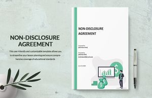 Download Non-Disclosure AgreementNon-Disclosure Agreement Template Professional Services for free