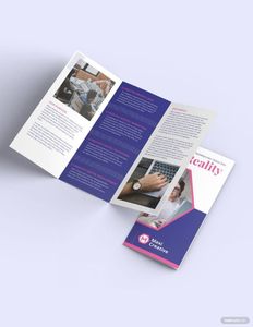 Download Creative Agency Tri-Fold Brochure Template for free