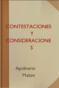Download Contestaciones y Consideraciones • Al Pueblo y Congreso Norte-Americanos for free