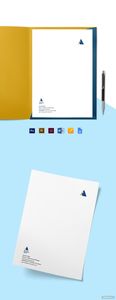 Download HR Agency Letterhead Template for free