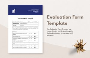 Download Evaluation Form Template for free