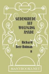 Download Gedenkrede auf Wolfgang Amade Mozart for free