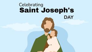 Download Saint Joseph's Day Vector Background for free