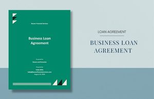 Download Sample Business Loan Agreement Template for free