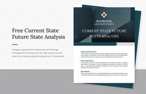 Download Current State Future State Analysis Template for free