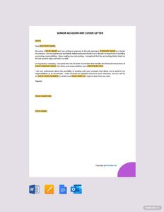 Download Staff Accountant Cover Letter for free