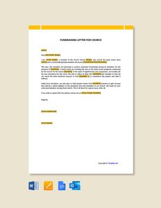 Download Fundraising Letter For Church for free