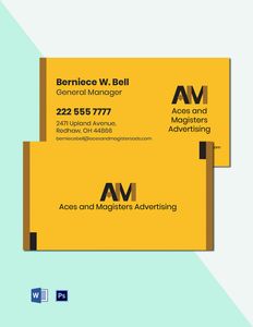 Download Professional Agency Business Card Template for free