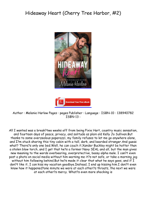 Download Download [PDF/KINDLE] Hideaway Heart (Cherry Tree Harbor, #2) Free Read for free