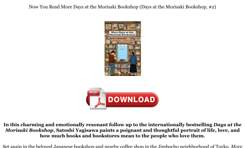 Download [PDF] More Days at the Morisaki Bookshop (Days at the Morisaki Bookshop, #2) Books را به صورت رایگان دانلود کنید