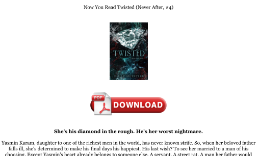 Télécharger Download [PDF] Twisted (Never After, #4) Books gratuitement