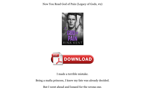 Download [PDF] God of Pain (Legacy of Gods, #2) Books را به صورت رایگان دانلود کنید