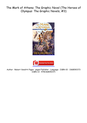 Download Get [PDF/EPUB] The Mark of Athena: The Graphic Novel (The Heroes of Olympus: The Graphic Novels, #3) Full Access for free