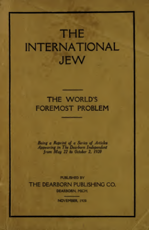 Télécharger The International Jew gratuitement