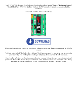 Descargar DOWNLOAD [PDF] Jacked: The Outlaw Story of Grand Theft Auto By  David Kushner (Author)  Full Episode gratis