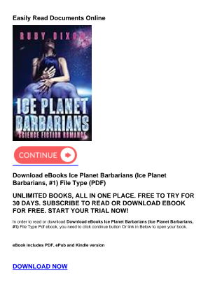 Download Download eBooks Ice Planet Barbarians (Ice Planet Barbarians, #1) for free