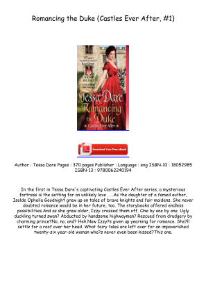 Download Read [PDF/BOOK] Romancing the Duke (Castles Ever After, #1) Free Read for free