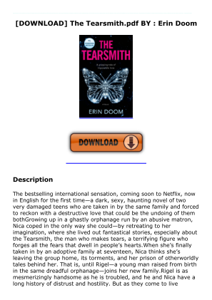 Baixe [DOWNLOAD] The Tearsmith.pdf BY : Erin Doom gratuitamente