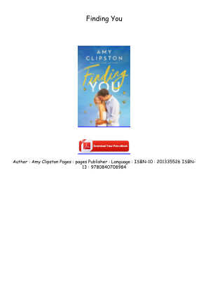 Download Download [EPUB/PDF] Finding You Full Page for free