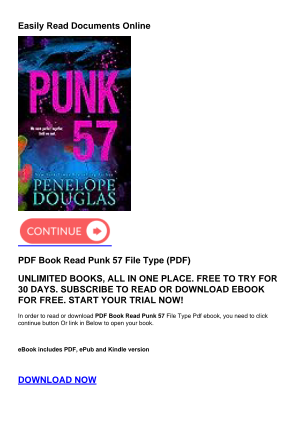 Download PDF Book Read Punk 57 for free