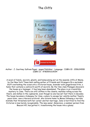 Download Get [PDF/KINDLE] The Cliffs Full Access for free