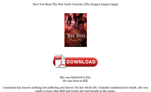 Download Download [PDF] The War God's Favorite (The Dragon Empire Saga) Books for free