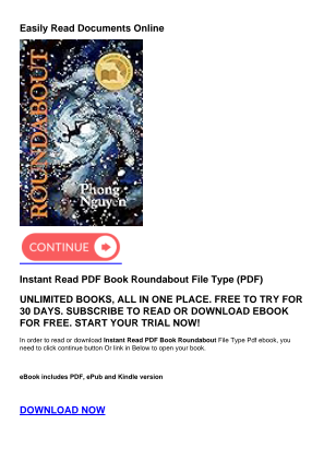 Baixe Instant Read PDF Book Roundabout gratuitamente