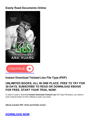 Download Instant Download Twisted Lies for free