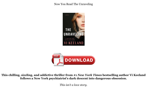 Download Download [PDF] The Unraveling Books for free
