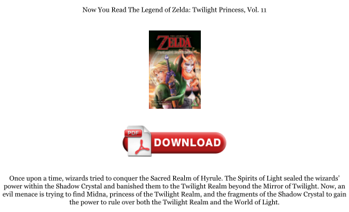 Descargar Download [PDF] The Legend of Zelda: Twilight Princess, Vol. 11 Books gratis