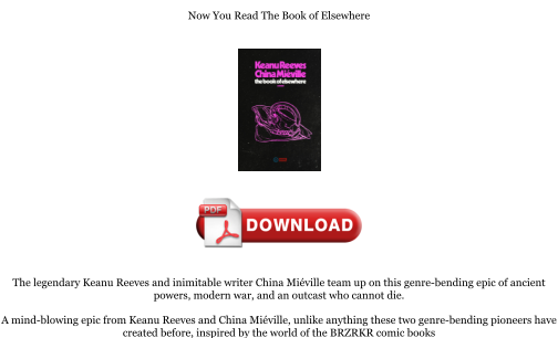 Baixe Download [PDF] The Book of Elsewhere Books gratuitamente