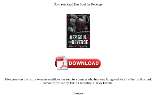 Download Download [PDF] Her Soul for Revenge Books for free