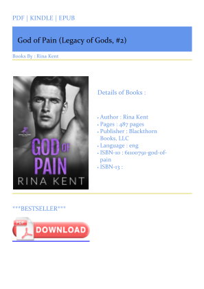 Télécharger Get [PDF/EPUB] God of Pain (Legacy of Gods, #2) Full Access gratuitement