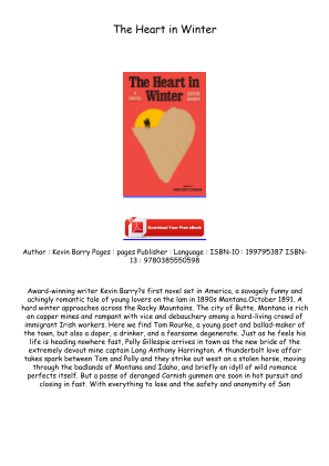 Descargar Download [EPUB/PDF] The Heart in Winter Full Access gratis