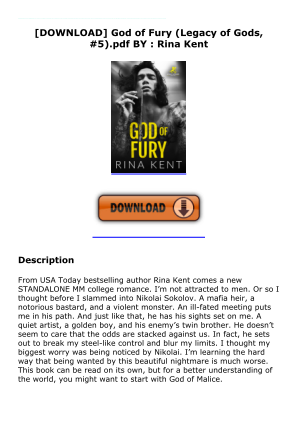 Unduh [DOWNLOAD] God of Fury (Legacy of Gods, #5).pdf BY : Rina Kent secara gratis