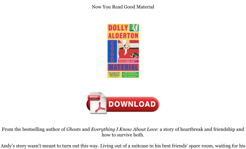 Download Download [PDF] Good Material Books for free