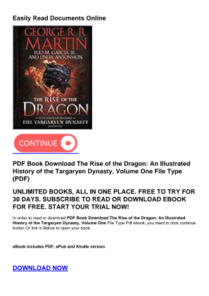 PDF Book Download The Rise of the Dragon: An Illustrated History of the Targaryen Dynasty, Volume One را به صورت رایگان دانلود کنید