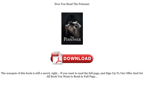 Descargar Download [PDF] The Poisoner Books gratis
