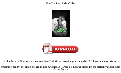 Télécharger Download [PDF] Twisted Lies Books gratuitement